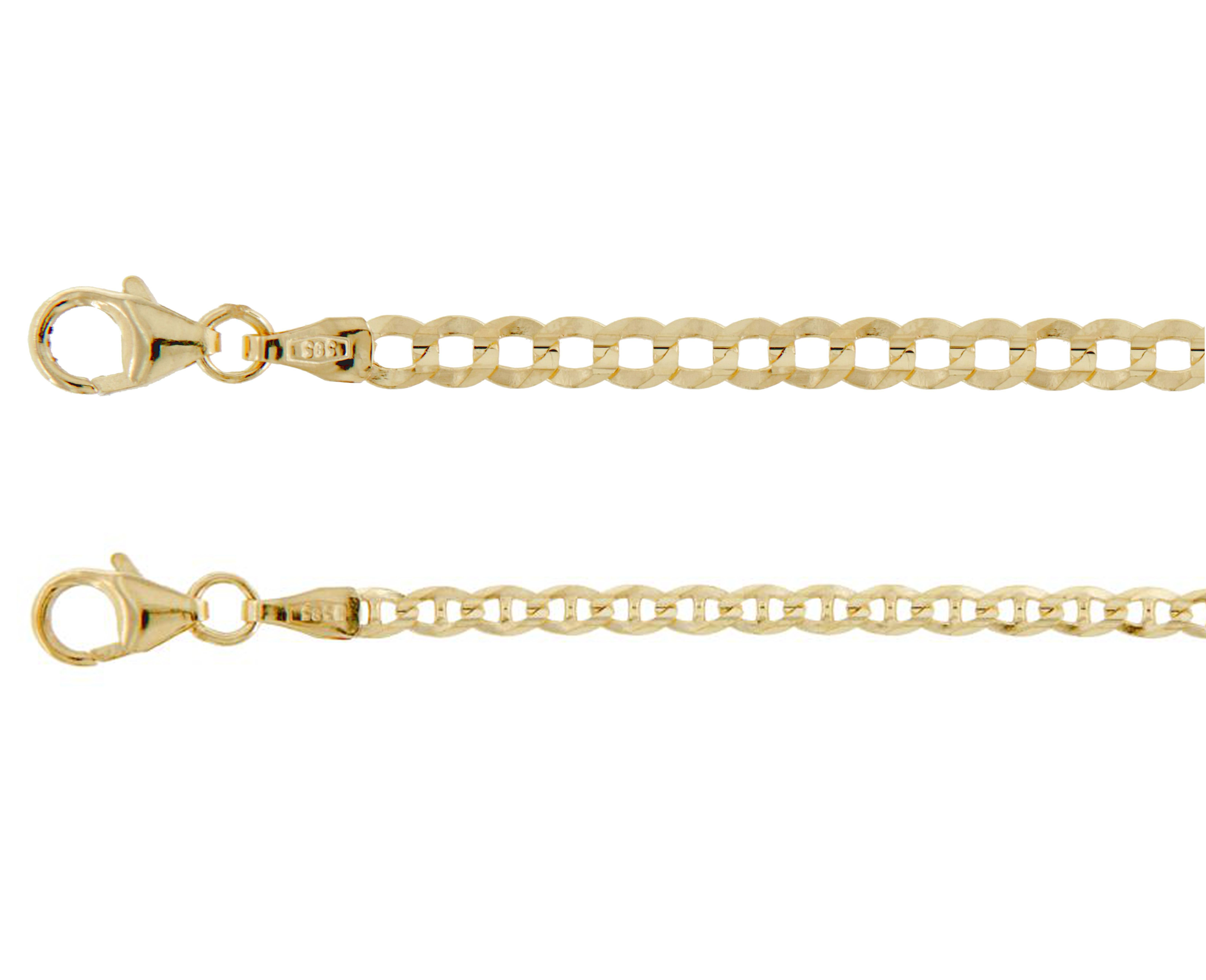 9kt CURB & GUCCI - solid